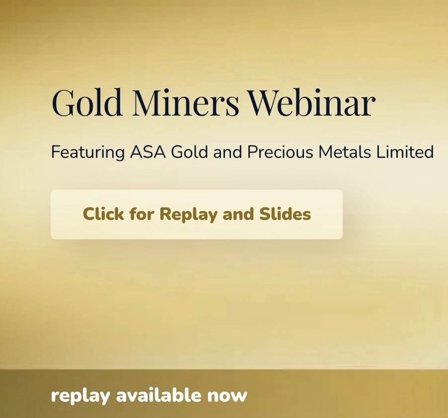 Gold Miners Webinar Replay and Slides